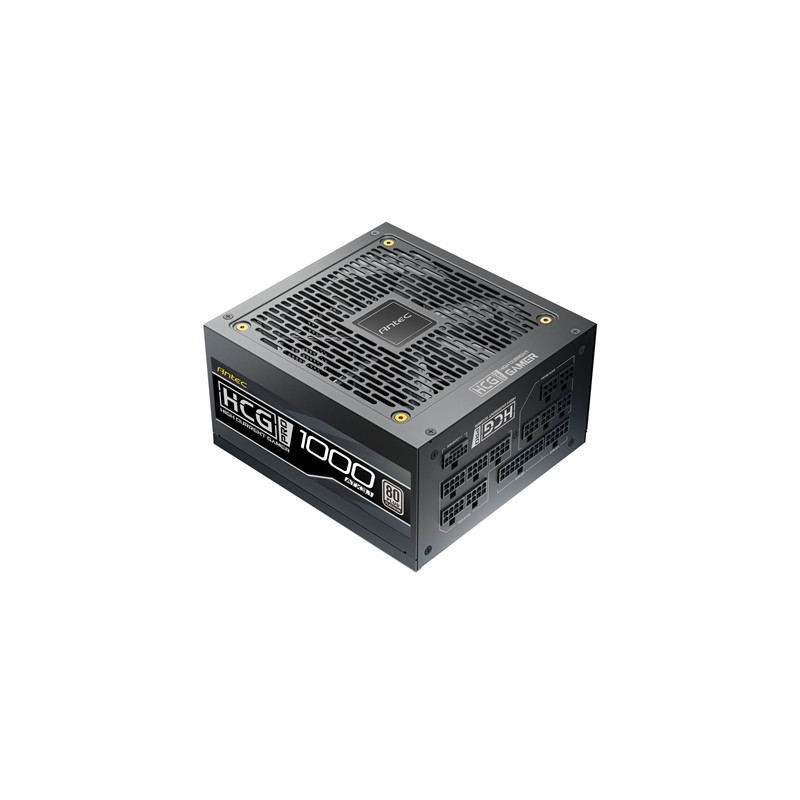 Antec HCG1000 PRO Platinum ATX 3.1 Power Supply - 1000W  Fully Modular  80 PLUS Platinum Certified  Silent Fan  High-Performance