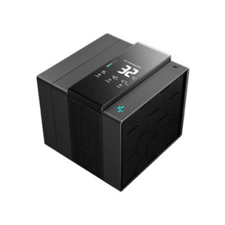 DeepCool Assassin IV VC Vision Dual-Fan CPU Air Cooler with 140mm & 120mm Fans  Vapour Chamber Base  Digital Display for Real-Ti