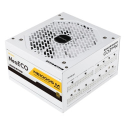 Antec NE1000G M  White  PCIe 5.0 Ready  Fully Modular  80PLUS Gold  Single Rail  83A  120mm FDB Fan  ATX3.0 PSU