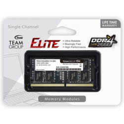 Team Elite TED416G2666C19-S01 16GB (1x 16GB) SODIMM System Memory  2666MHz  DDR4  CL19