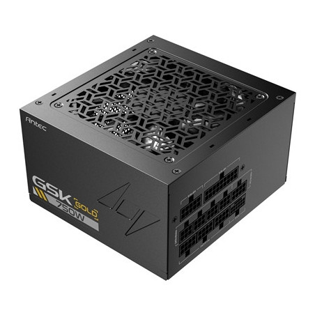 Antec GSK ATX3.1 750W Power Supply V2 - 80 PLUS Gold  Full Modular  PCIe 5.1  JP Capacitors  Zero RPM Manager  7-Year Warranty