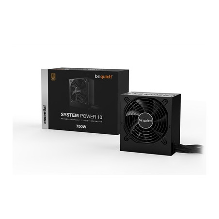 be quiet! System Power 10 750W PSU 80 PLUS Bronze Power Supply with Temperature Controlled Fan & 12V Rail