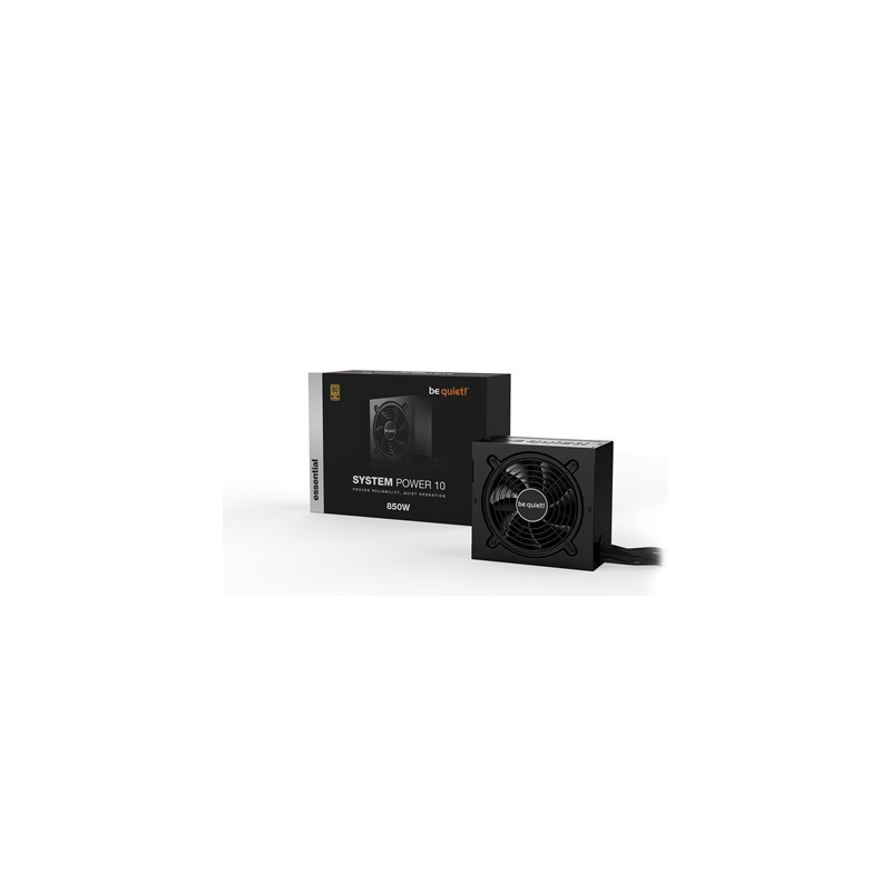 be quiet! System Power 10 850W PSU  80 PLUS Gold  Temperature Controlled Fan  2 Strong 12V Rail  5 Year Warranty