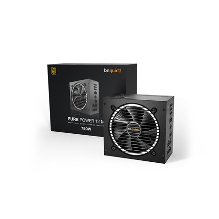 be quiet! Pure Power 12 M 750W PSU  80 PLUS Gold  Exceptionally Quiet 120mm Fan  ATX 3.0  10 Year Warranty
