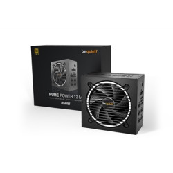 be quiet! Pure Power 12 M 850W 80 PLUS Gold PSU  ATX 3.0 Power Supply with 120mm Fan