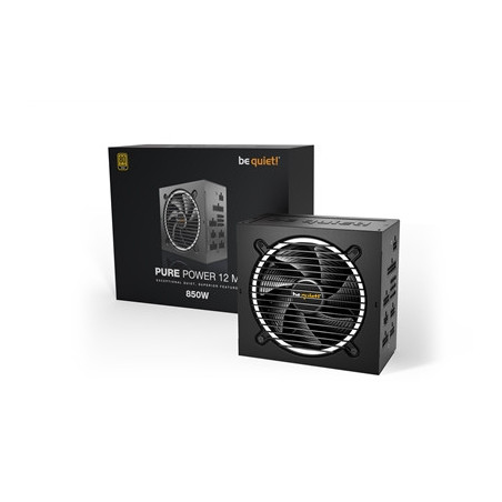 be quiet! Pure Power 12 M 850W 80 PLUS Gold PSU  ATX 3.0 Power Supply with 120mm Fan