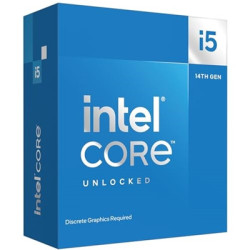 Intel Core i5 14600KF 14 Core Processor 20 Threads  2.5GHz up to 5.3GHz Turbo Raptor Lake Refresh Socket LGA 1700 20MB Cache  65