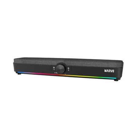 Marvo Scorpion SG-286 Etna 40 Bluetooth 5.3 USB Powered RGB Gaming Soundbar (Black)