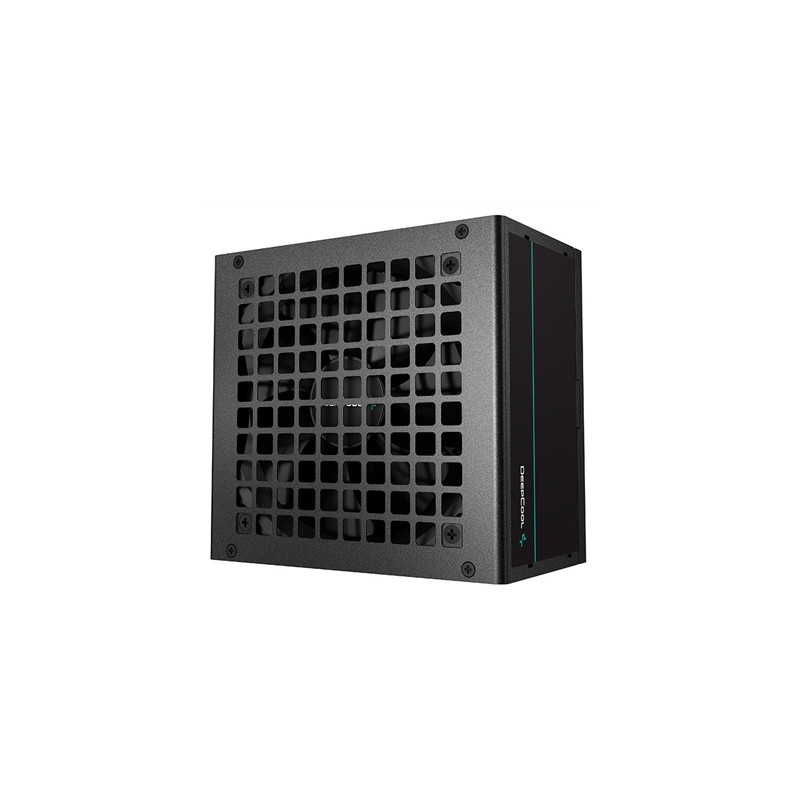 DeepCool PF400 80 PLUS Standard Power Supply 400W  Silent Hydraulic Bearing Fan  Reliable Protection  Flat Black Cables  85% Eff