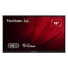 Viewsonic VA1650 16 inch USB-C Lightweight Portable IPS Monitor  Full HD  60Hz  HDMI (v1.4)  VESA  Built in Foldable Stand