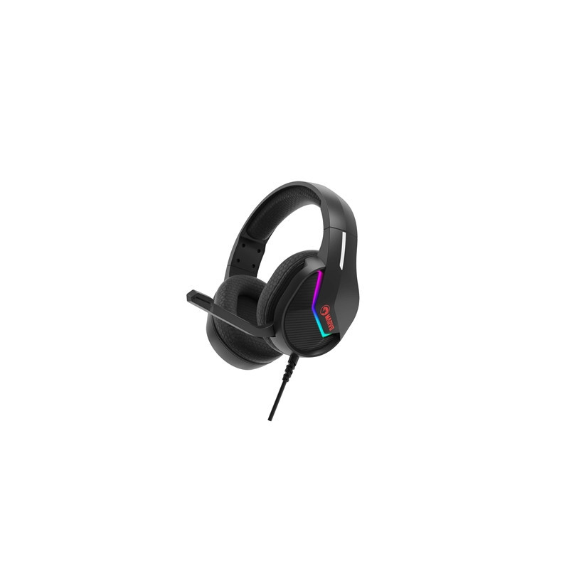 Marvo Scorpion H8618 Tactic 40 USB 2.0 Wired Gaming RGB Headset (Black)