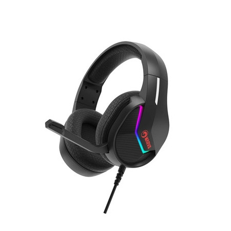 Marvo Scorpion H8618 Tactic 40 USB 2.0 Wired Gaming RGB Headset (Black)