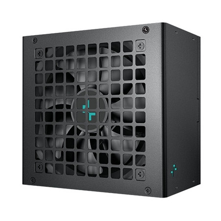 DeepCool PL750D 750W PSU  120mm Silent Hydro Bearing Fan  80 PLUS Bronze  Non Modular  UK Plug  Flat Black Cables  Stable with L