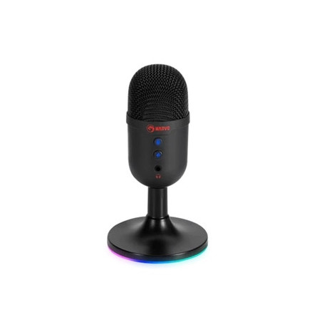 Marvo Scorpion MIC-06 Blast 40 USB RGB Noise Cancelling Wired Microphone (Black)