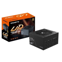 Gigabyte UD750GM 750W 80 PLUS Gold Fully Modular Power Supply  Active PFC  120mm Rifle Bearing Fan  ATX12V/EPS Compliant - 5 Yea