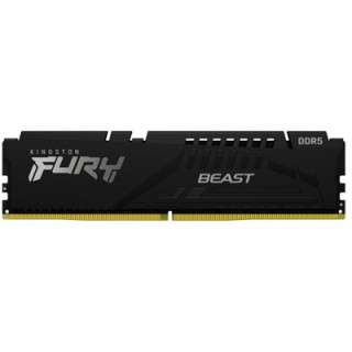 Kingston FURY Beast KF552C40BB-16 16GB (1x 16GB) U-DIMM System Memory  5200MHz  DDR5  CL40  Black  Intel XMP
