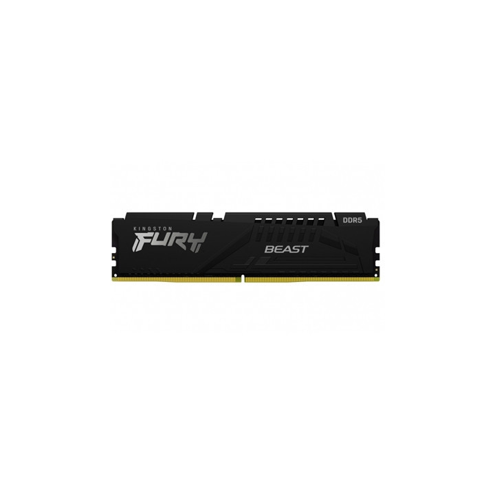 Kingston FURY Beast KF552C40BB-16 16GB (1x 16GB) U-DIMM System Memory  5200MHz  DDR5  CL40  Black  Intel XMP