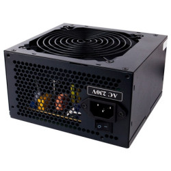 TARGET 500W Builder Series PSU with 12cm Cooling Fan - Black Edition  High-Efficiency | PFC Certified | CE Compliant | White Box