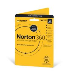 Norton 360 with Game Optimizer 2022  Antivirus software for 3 Devices  1-year subscription Includes Secure VPN  Dark Web Monitor