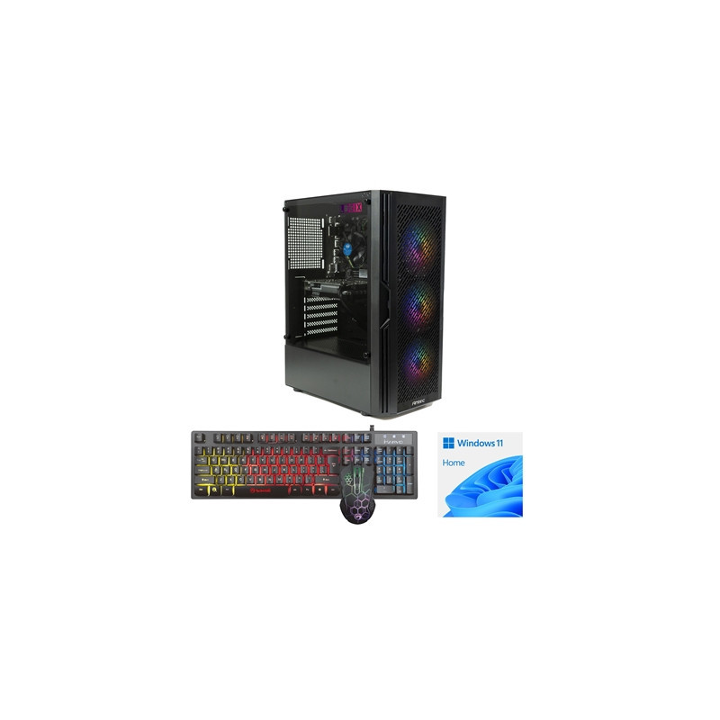 LOGIX Intel i5-10400F 6 Core 12 Threads  2.90GHz (4.30GHz Boost)  16GB DDR4 RAM  1TB NVMe M.2  80 Cert PSU  GTX1650 4GB Graphics