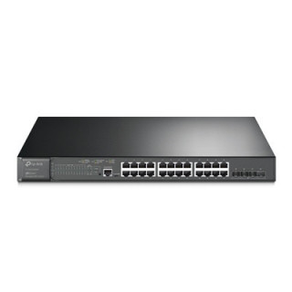 TP-Link JetStream TL-SG3428XMP 24-Port Metal Gigabit and 4-Port 10GE SFP+ L2+ Managed Switch with 24-Port PoE+ (384W)