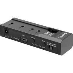 Maiwo USB Type-C  Dual Bay HDD/NVMe M2 SSD 10Gbps Clone Converter For 2.5“ and 3.5“ SATA  Clone SATA to NVMe Instantly