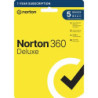 Norton 360 Deluxe 2022  Antivirus Software for 5 Devices  1-year Subscription  Includes Secure VPN  Password Manager and 50GB of