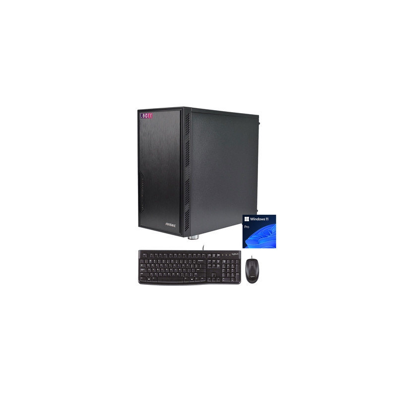 LOGIX Micro Tower - Designed for CCTV Use - Intel i5 Processor  16GB Kingston Memory  500GB Kingston SSD  Output to 4 Monitors  