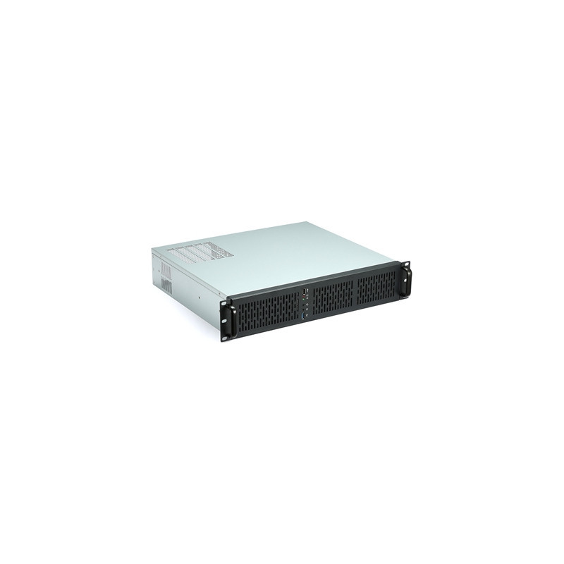 Codegen 2U400 Rackmount Server Case  1 x USB 3.0  / 1 x USB 2.0  380 MM Deep  3 x 80 mm PWM Hydraulic Bearing  Micro ATX  Mini I