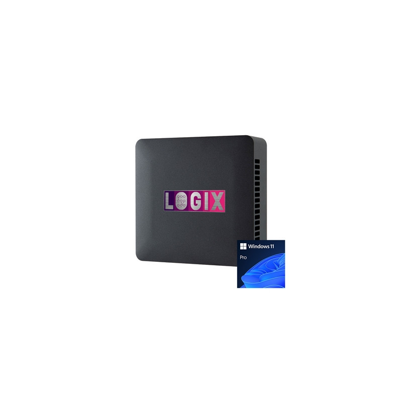LOGIX Intel Core i5-1335U 4.6GHz 10 Core CPU  1 x DDR4 16GB SO-DIMM  500GB Kingston NVMe  Wireless AX & Bluetooth 5.2 Windows 11