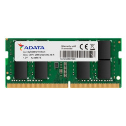 Adata Premier AD4S26668G19-SGN 8GB SODIMM System Memory DDR4  2666MHz  1 x 8GB