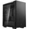 DeepCool MACUBE 110 Case  Home & Business  Black  Micro Tower  2 x USB 3.0  Tempered Glass Side Window Panel  Micro ATX  Mini-IT