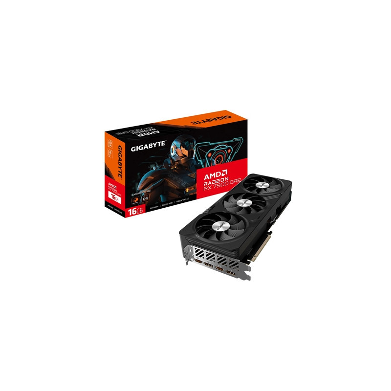 Gigabyte AMD Radeon RX 9070 GAMING OC 16GB GDDR6 Graphics Card  3584 Streams  2700 MHz Core Clock  Triple Fan  RGB  2x DisplayPo