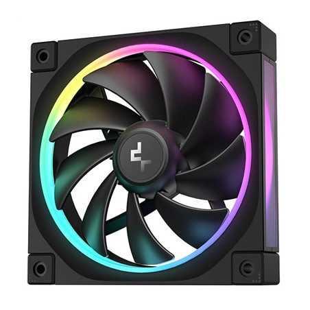 DeepCool FL12 120mm PWM Fan - High Performance  Low Noise  Fluid Dynamic Bearing  36 ARGB LEDs  500-2150 RPM  55 CFM Airflow  4-