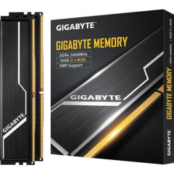 Gigabyte GP-GR26C16S8K2HU416 System Memory 16GB (2x8GB) 2666Mhz  DDR4  Heatsink  1.2v  Black  Retail Boxed