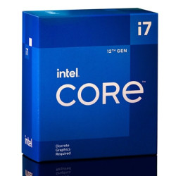 Intel Core i7 12700F 12 Core Processor Processor  20 Threads  2.1GHz up to 4.9GHz Turbo Alder Lake Socket LGA 1700 25MB Cache  6