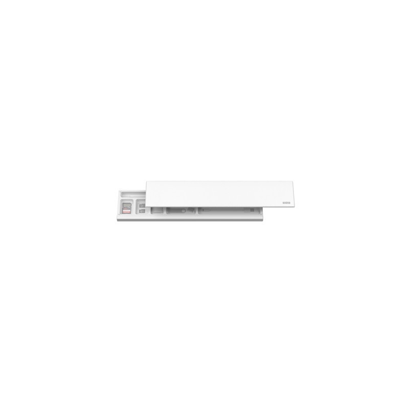 Marvo Scorpion K002 Crest 60 Universal Padded Keyboard Wrist Rest Pad (White)