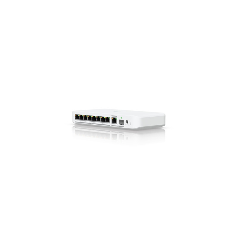 Ubiquiti USW-FLEX-2.5G-8-POE UniFi Flex 2.5G Ultra Compact 8 Port POE/USB-C Powered POE++ Managed Switch