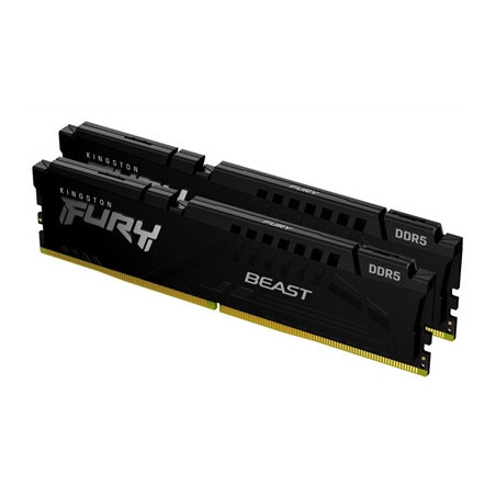Kingston FURY Beast KF552C40BBK2 32GB System Memory DDR5  5200MHz  2 x 16GB  CL40-40-40