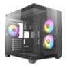 Antec CX800 Mid Tower Gaming Case  1 x USB 3.0 / 2 x USB 2.0  Tempered Glass Front and Side Window Panel  Dual-Chamber design  3