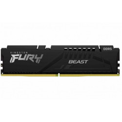 Kingston FURY Beast KF556C40BB-8 8GB (1x 8GB) DIMM System Memory  5600MHz  DDR5  CL40  Black  Intel XMP