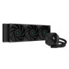 DeepCool LS720 SE Zero Dark All In One Liquid CPU Cooler  360mm Radiator  3x 120mm DeepCool Fans  Intel/AMD