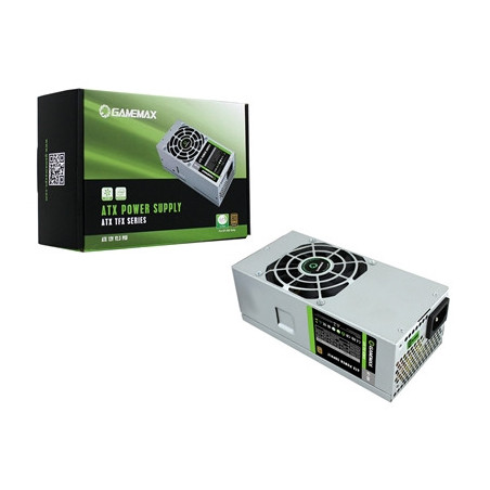 GameMax GT-300W 300W TFX Power Supply for Small Form Factor PCs  80 Plus Bronze Efficient PSU with Quiet 80mm Cooling Fan and Ac