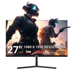 piXL PX27B221S 27 Inch 144Hz Full HD IPS Widescreen Monitor with Speakers  1920x1080 Resolution  1ms Response Time  144Hz Refres