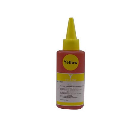 InkLab Universal Refill Ink For Brother/Canon/Epson Yellow 100ml