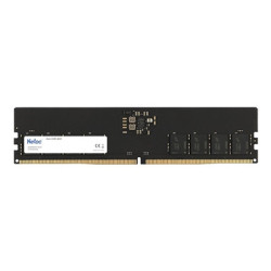 Netac NTBSD5P48SP-16 16GB DIMM System Memory  DDR5  4800MHz  1 x 16GB  288 Pin  1.1v  CL40-40-40-77 Bulk Packed