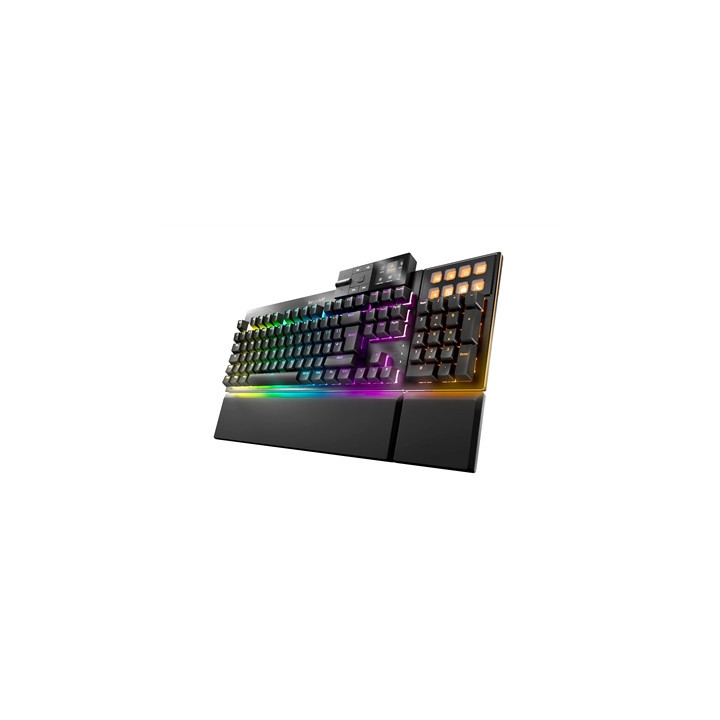 Be Quiet! Dark Mount Silent Linear Modular ARGB Gaming Keyboard with 8 Customisable Display Keys  Silent Linear Orange Switches 