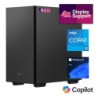 LOGIX Micro Tower - Designed for CCTV Use - Intel i5 Processor  16GB Kingston Memory  500GB Kingston SSD  Output to 4 Monitors  