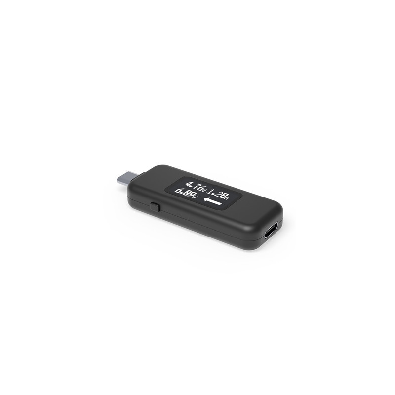 Plugable USBC-VAMETER3 Pass-Through USB-C VA Meter for High Power Devices