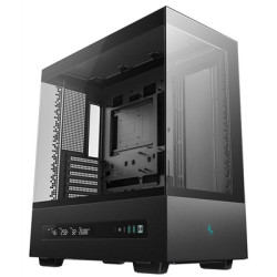 DeepCool CH690 Digital ATX Mid-Tower Case  High-Airflow PC Case with Semi-Glass Panel  USB-C Port  Support for 420mm Radiator  4